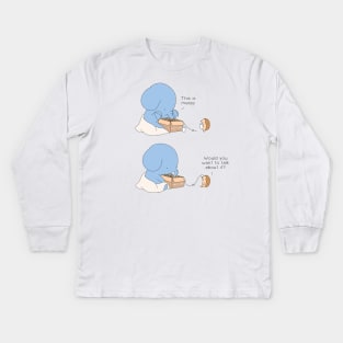 Shall We Talk Kids Long Sleeve T-Shirt